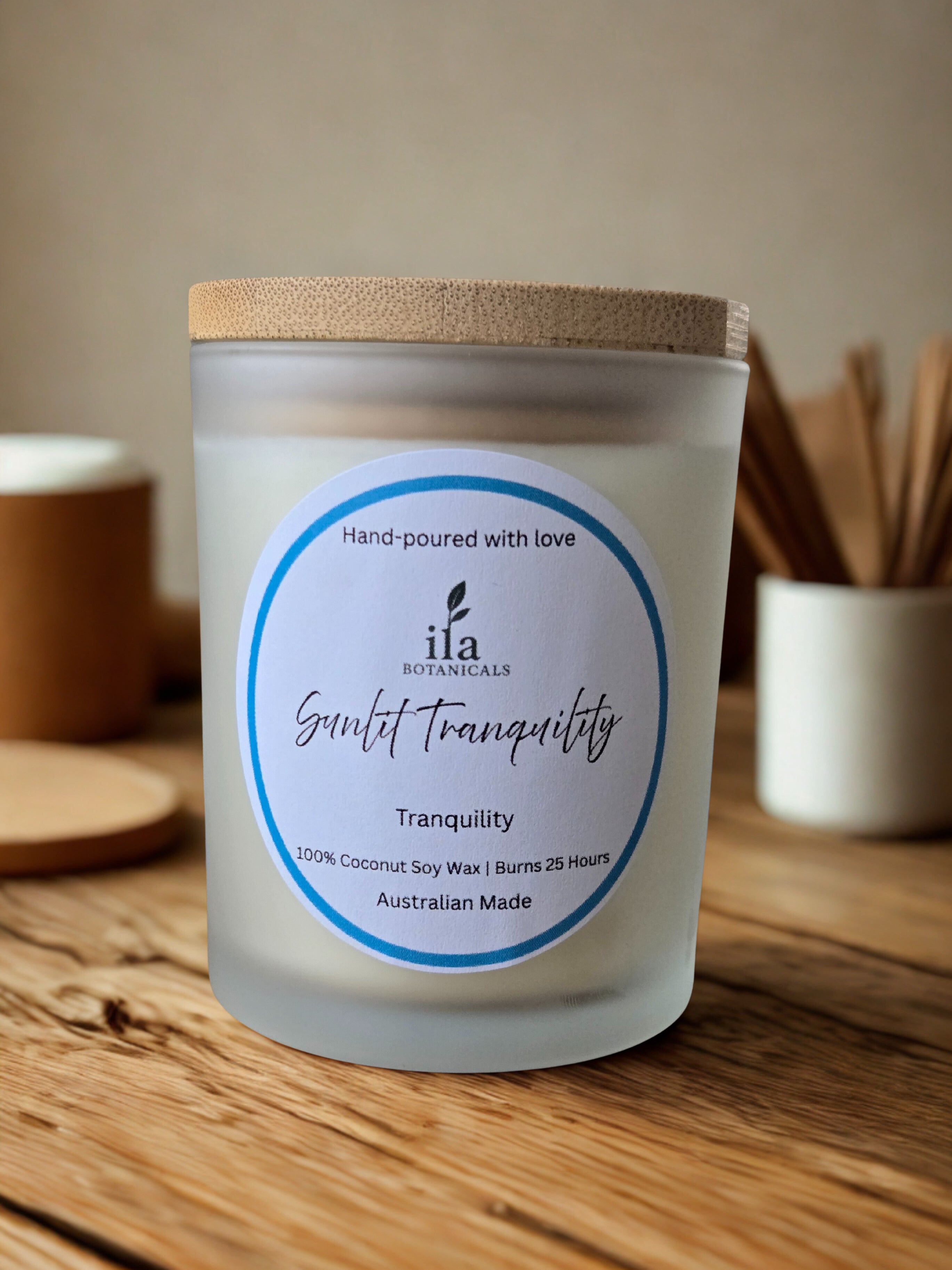 Natural Fragrance Candle - Tranquility