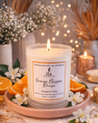 Natural Fragrance Candle - Orange and Ylang Ylang