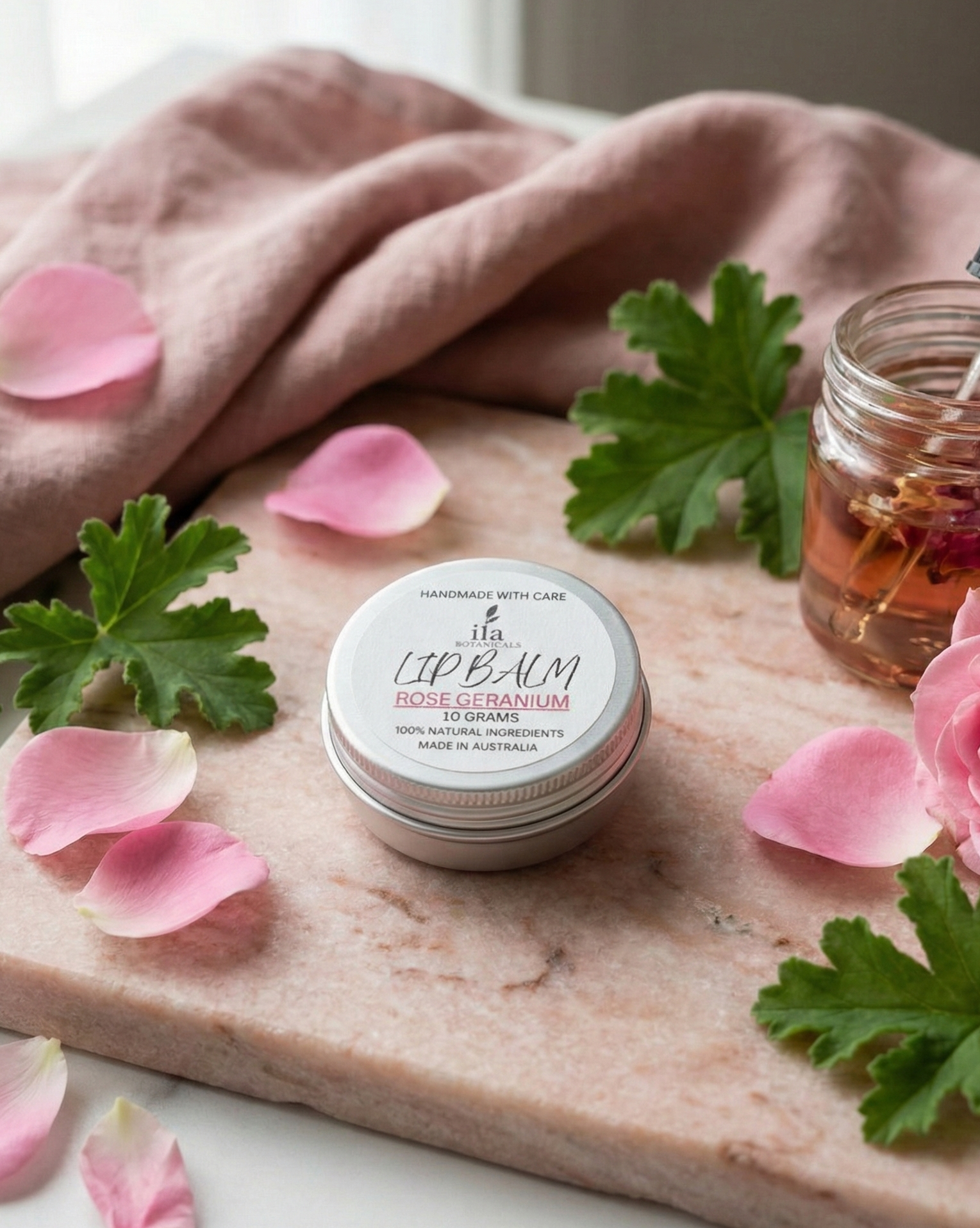 Lip Balm ( 10 ML ) Rose Geranium