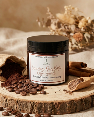 Luxurious Body Butter Coffee Scrub (6oz)