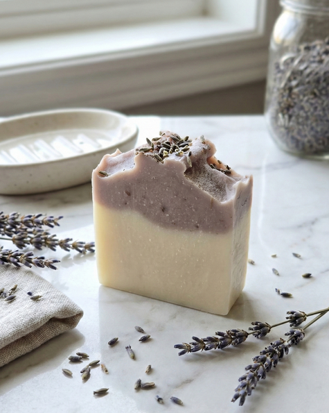 Triple Oil Bar Soap - Lavender