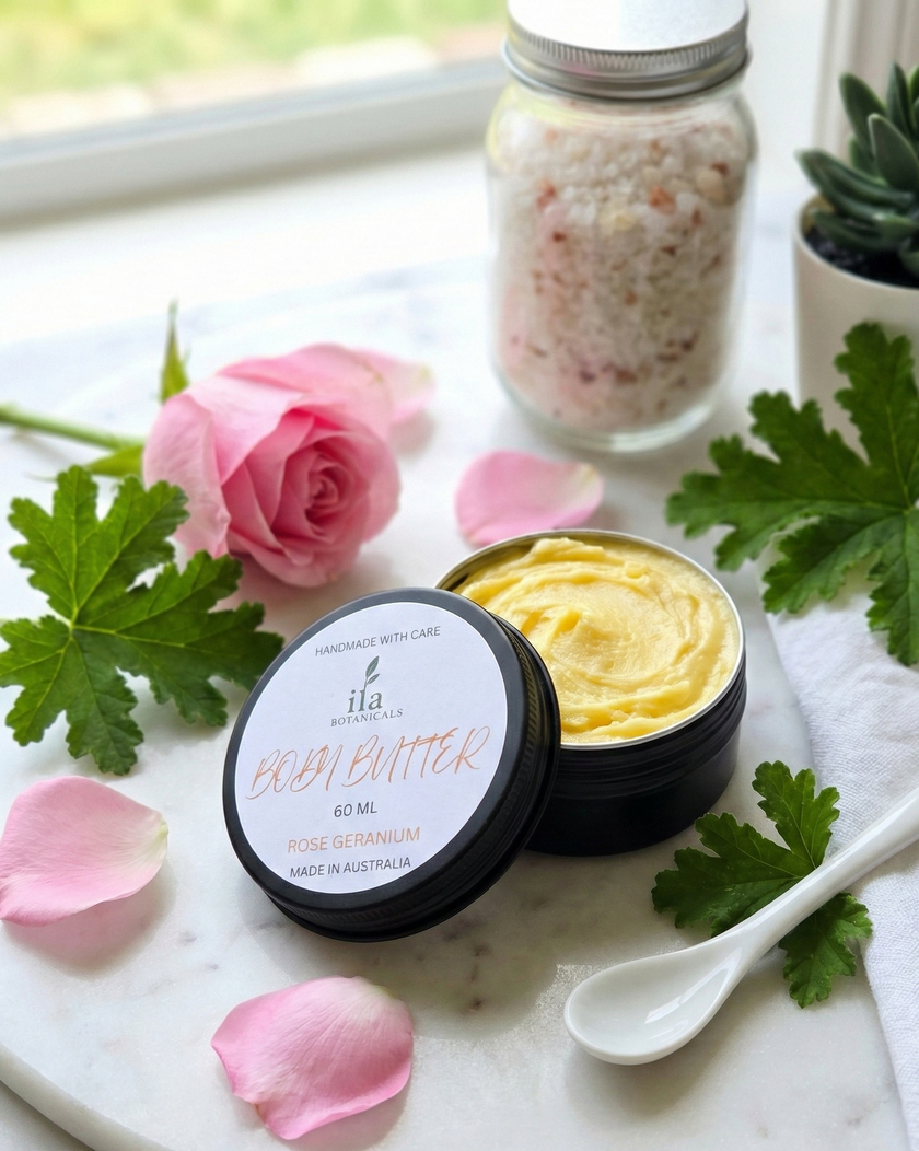 Body Butter ( Rose Geranium ) 60 ML