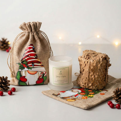 Gift - Christmas theme - small candle