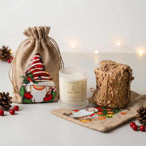 Gift - Christmas theme - small candle