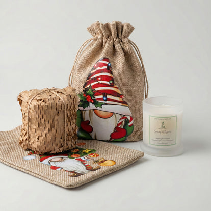 Gift - Christmas theme - small candle